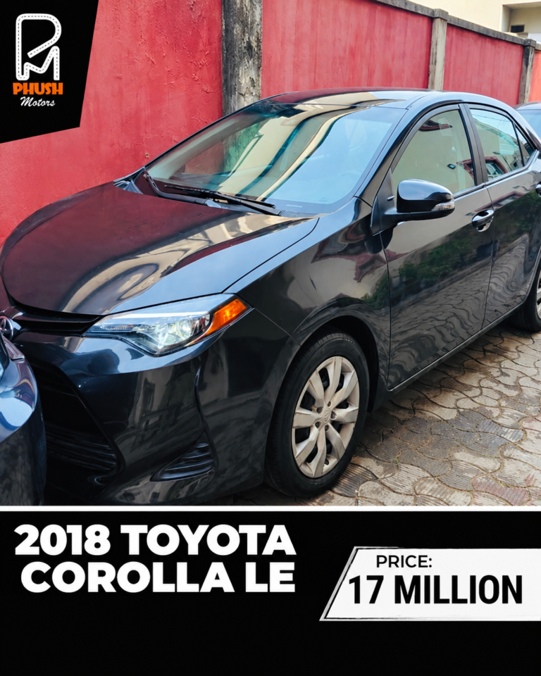 Buy 2018 Toyota Corolla LE from Phush Motors in Lagos Image View 1