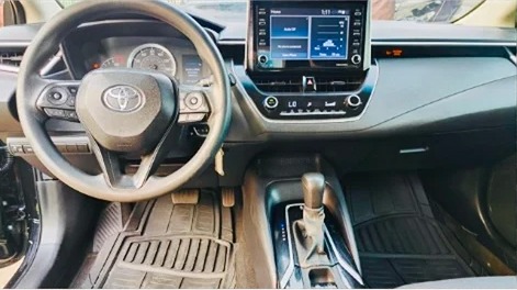 Buy 2021 Toyota Corolla LE Black from phush Motors In Lagos Image view 3