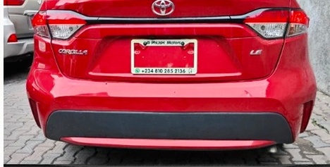 Buy 2021 Toyota Corolla LE from Phush Motors in Lagos Image View 2