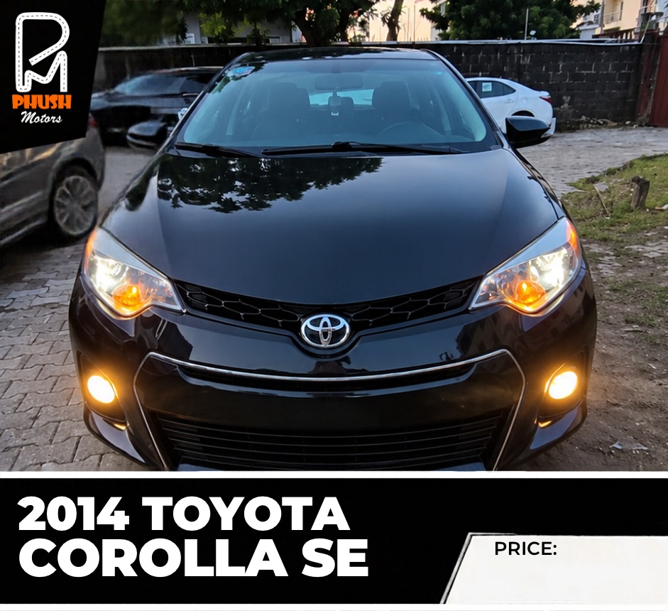 Buy a 2014 Toyota Corolla SE from Phush Motors in Lagos Image View 1